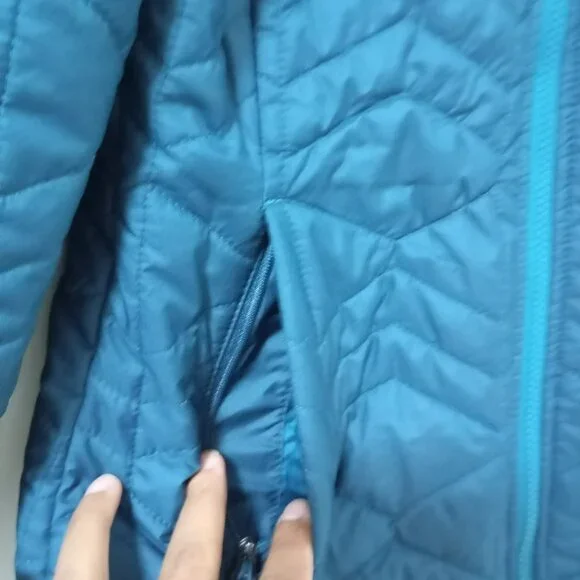 The North Face Women’s Bombay Jacket Dark Peacock Blue Sz Small MINT CONDITION! - Picture 5 of 15